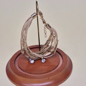 AVON Tan/Gold Bracelet